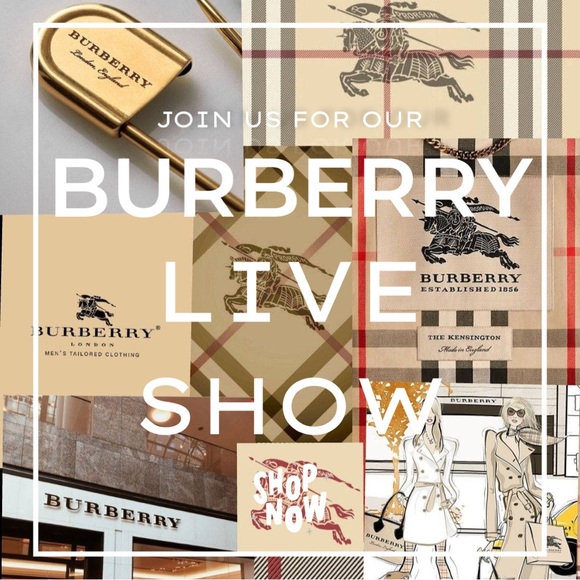 Burberry Accessories - Burberry Live Show - Like this post to be notified ❤️